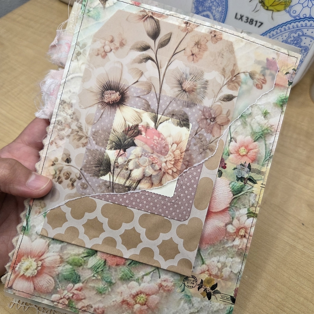 Handmade Wallpaper Print Inspired Digitals | TAB Binded JUNK JOURNAL - Picture 16 of 16